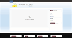 Desktop Screenshot of panelessolares-chile.cl
